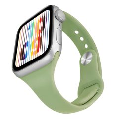  Apple Watch | Slim, menta zöld színű, szilikon szíj | 38, 40, 41mm | Sydney kollekció